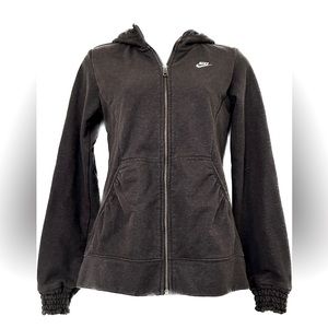 Vintage Nike Sportswear Zip-Front Women Hoodie